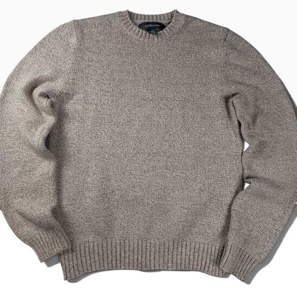 Croft & Barrow Oatmeal Knit Sweater S